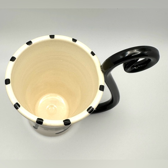 April Gadler Coffee Siamese Cat Mug ~ Hand Painted - Picture 9 of 10